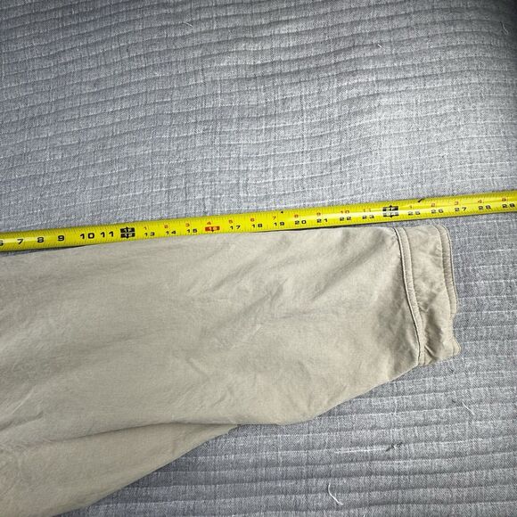 Vintage Eddie Bauer Harrington Jacket Men XXL Tan Bomber Golf Barn Gorpcore - Picture 5 of 9